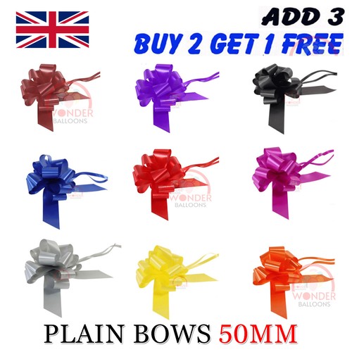 Large pull bows 50mm - bows, wedding