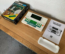 Tomytronic Tennis Vintage 1980 Game - Boxed & Working -??Retro Gift Idea??