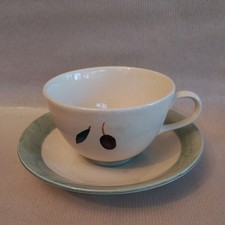 Poole pottery tea cup/saucer