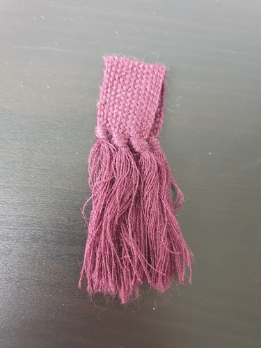 Scout leaders garter taba worn