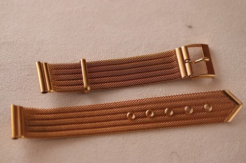 Vintage 18mm rose - gold, plated