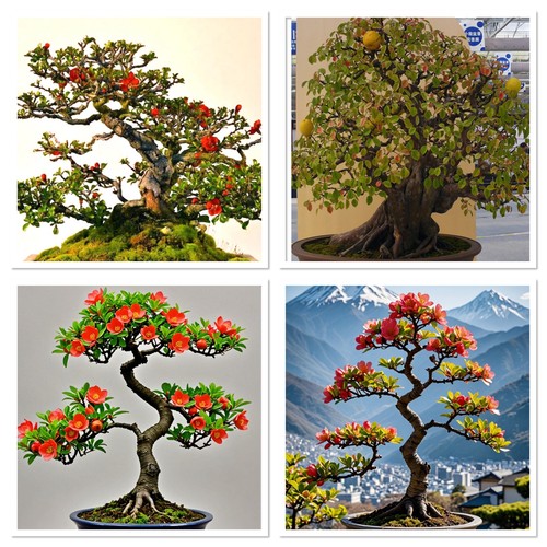 Japanese quince bonsai starter - quince,