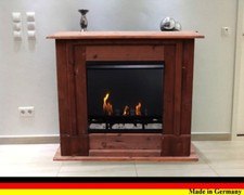 Caminetti Ethanol Fireplace Cheminee Chimenea Firegel Kamin Rafael Premium Noce