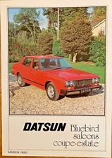 Datsun Bluebird Brochure March