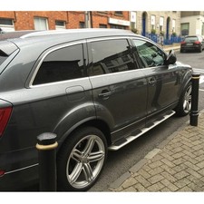 SILVER ALUMINIUM SIDE STEPS