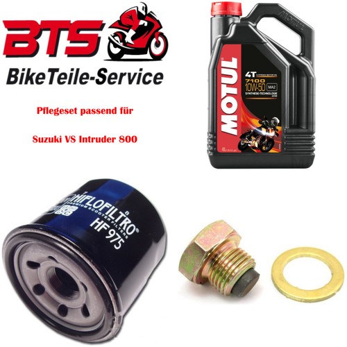 Set oil filter - drain, plug