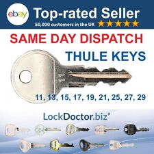 Thule Steel Halfords Roof Box / Bike Rack Keys Range (11-29) **SAME DAY DISPATCH