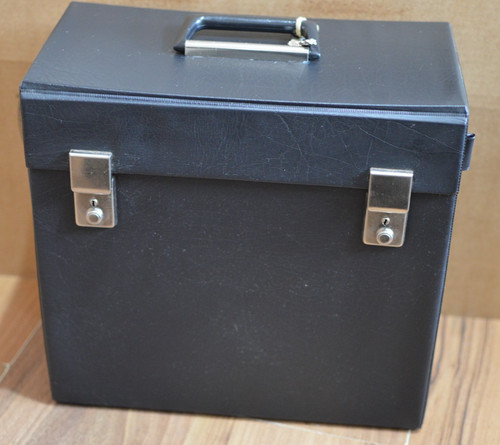 Vintage black vinyl - black, inch