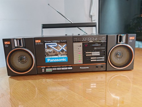 Panasonic c50s rare boombox - panasonic, rx-c50s