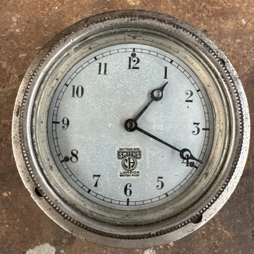 Smiths vintage car dashboard - car,