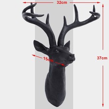 32X15X37CM Large Black Wall