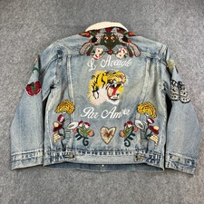 Gucci Shearling Mens Denim