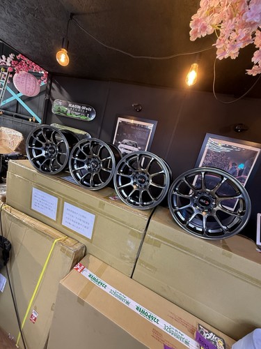 Hlk wheels 15x8 jdm - wheels,