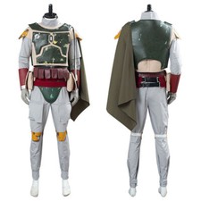 Star Wars Boba Fett Cosplay Costume Uniform Carnival Suit Halloween Outfit