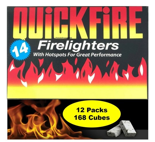 Quickfire fire lighters - quickfire, 12