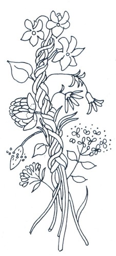 Embroidery transfer iron - transfer, on