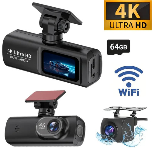Dash cam front and rear - and,