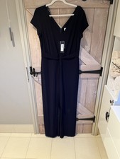 Joseph Ribkoff Women's Jumpsuit Size 14 Navy New With Tags
