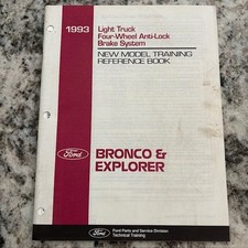 1993 Ford Bronco & Explorer