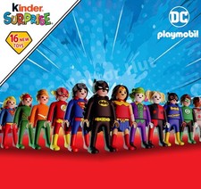 Kinder Egg DC Playmobil Mini Action Figures IDENTIFIED