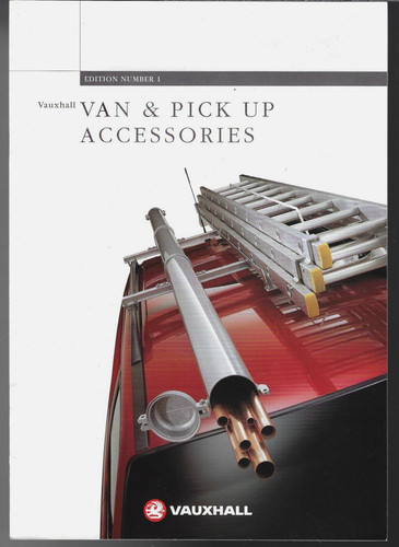 Vauxhall van pick up - van, pick-up