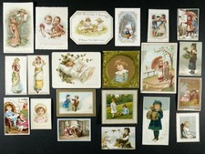 Job Lot Antique Scraps / Cards