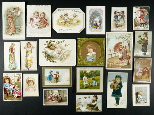 Job lot antique scraps - job,