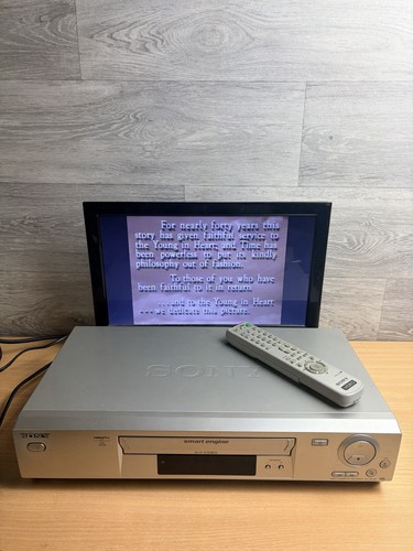 Sony slv se720g vhs vcr - vhs,