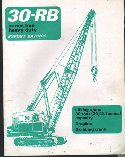 Ruston bucyrus series - ruston-bucyrus,