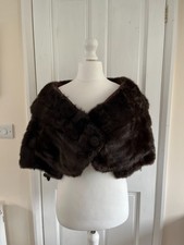 Vintage Real Fur Stole