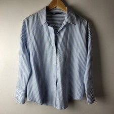 Zara Women Size S Blue White