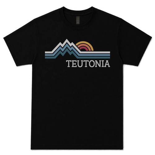 Teutonia retro logo shirt - retro, t-shirt