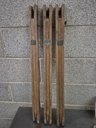 Wooden tripod legs vintage - wooden,