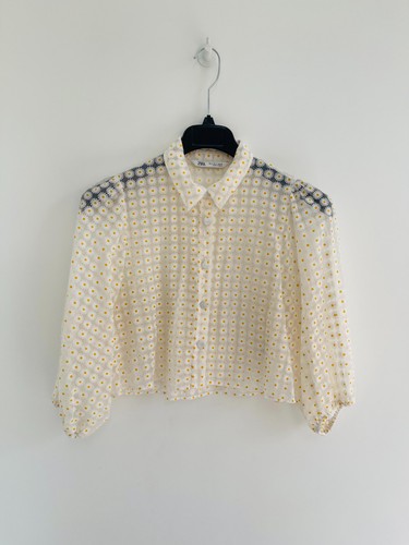 Zara top blouse shirt - top,
