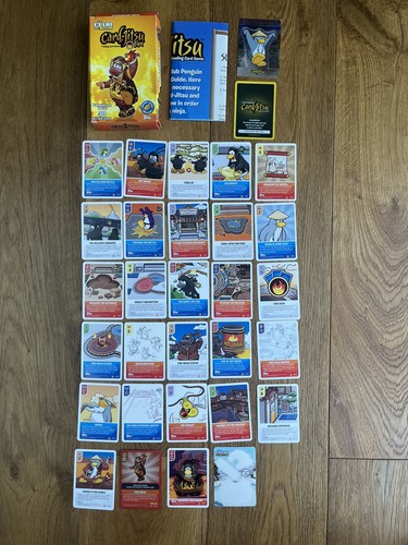 Club penguin card - penguin, fire