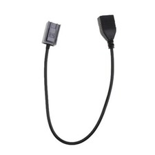 AUX USB Cable Adapter for HONDA CIVIC JAZZ/CR-V ACCORD/CR-Z 09-13 MP3