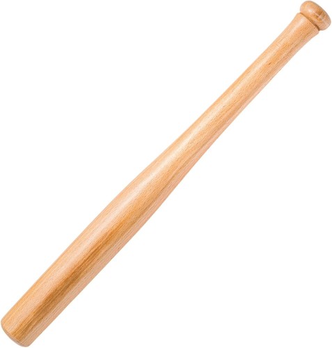Baseball bat natural heavy - bat,