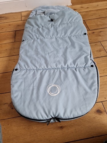 Bugaboo footmuff vapour - vapour, blue