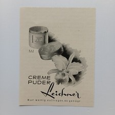 1943 Leichner Berlin Powder Make Up Perfume Factory Advertisement Advertising