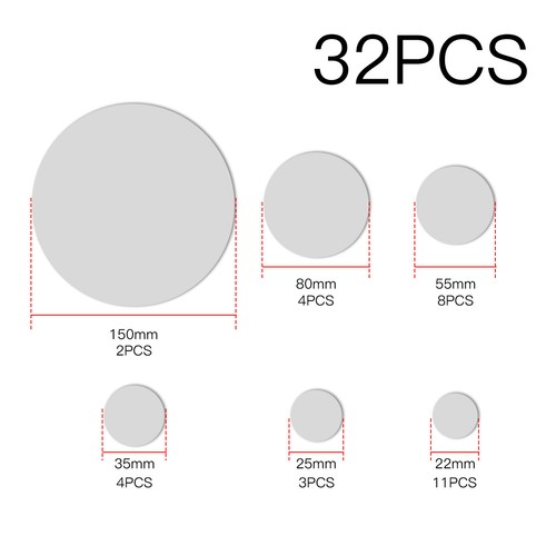 Acrylic glass mirror tiles - mirror,