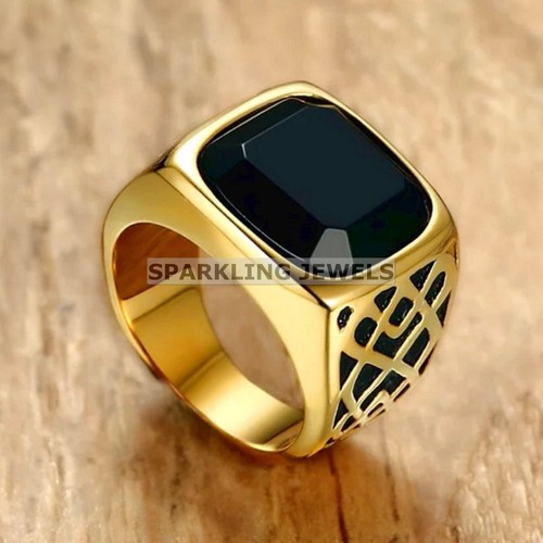 Vivid black onyx - cushion, cut