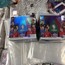 Topps Match Attax Euro 2024  Cards Sealed Boxes NEW x2 +10 Topps binder wholesa