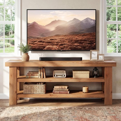 Modern solid wood tv stand - modern,