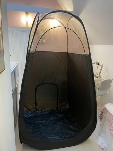 Spray tan machine - machine, and