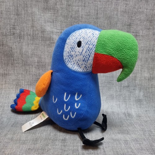 Parrot soft toy 22cm - soft,