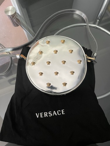 Versace medusa circular silver - medusa,