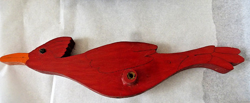 Usa red wood - red, cardinal