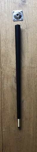 Black tapered wooden - black,