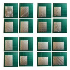 Hot Foil Background Plates -Sun Waves Balloons Rope Industrial Fireworks Stripes