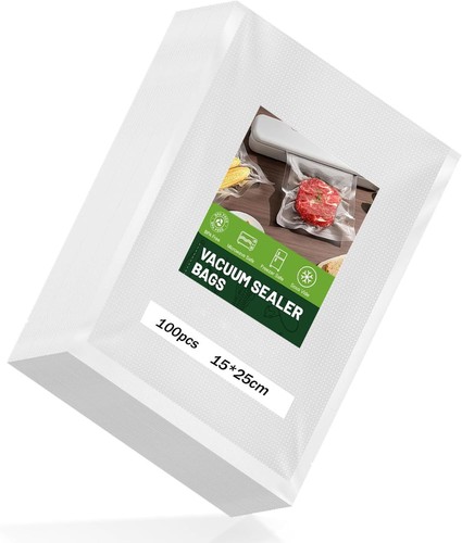 100 vacuum sealer bags 15x25cm - bags,